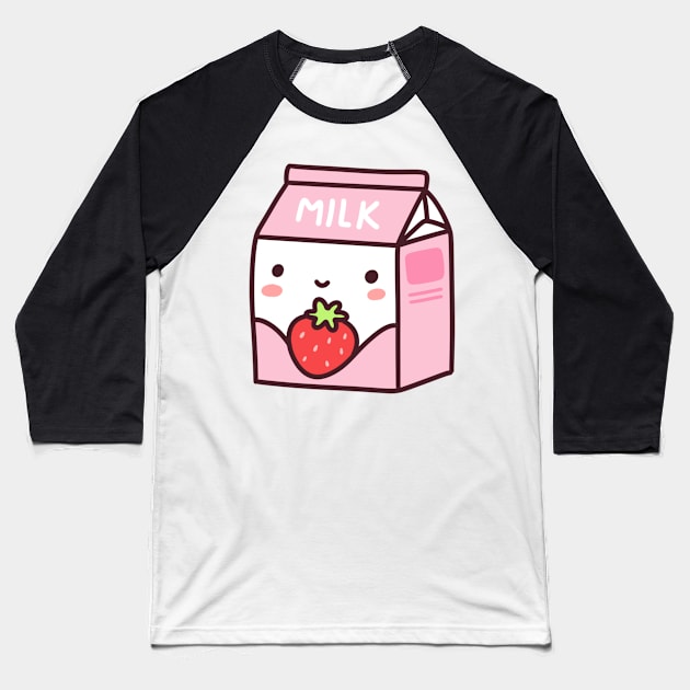 Strawberry Baseball T-Shirt by VinylPatch